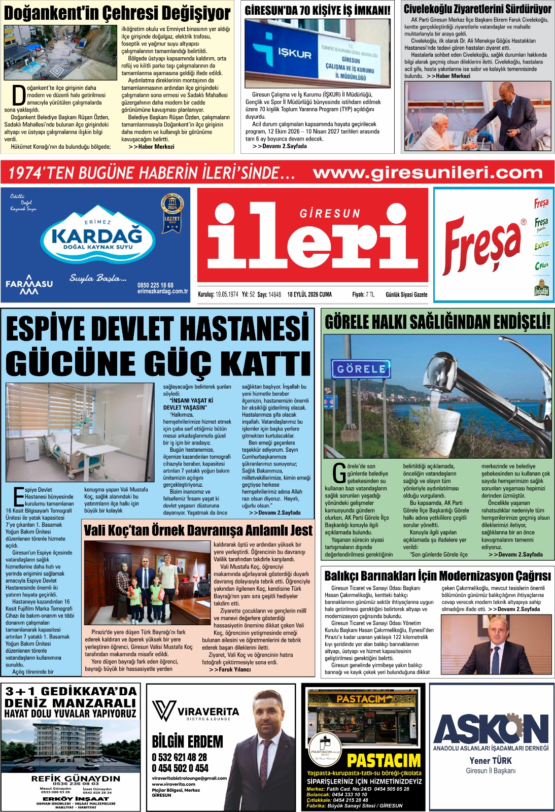 18 Eylül 2026