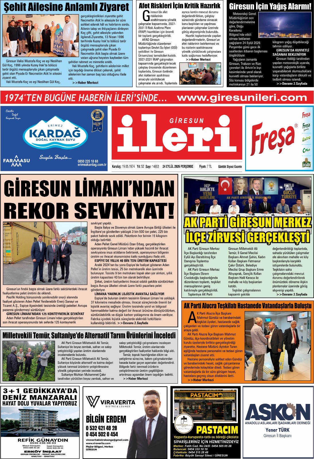24 Eylül 2026