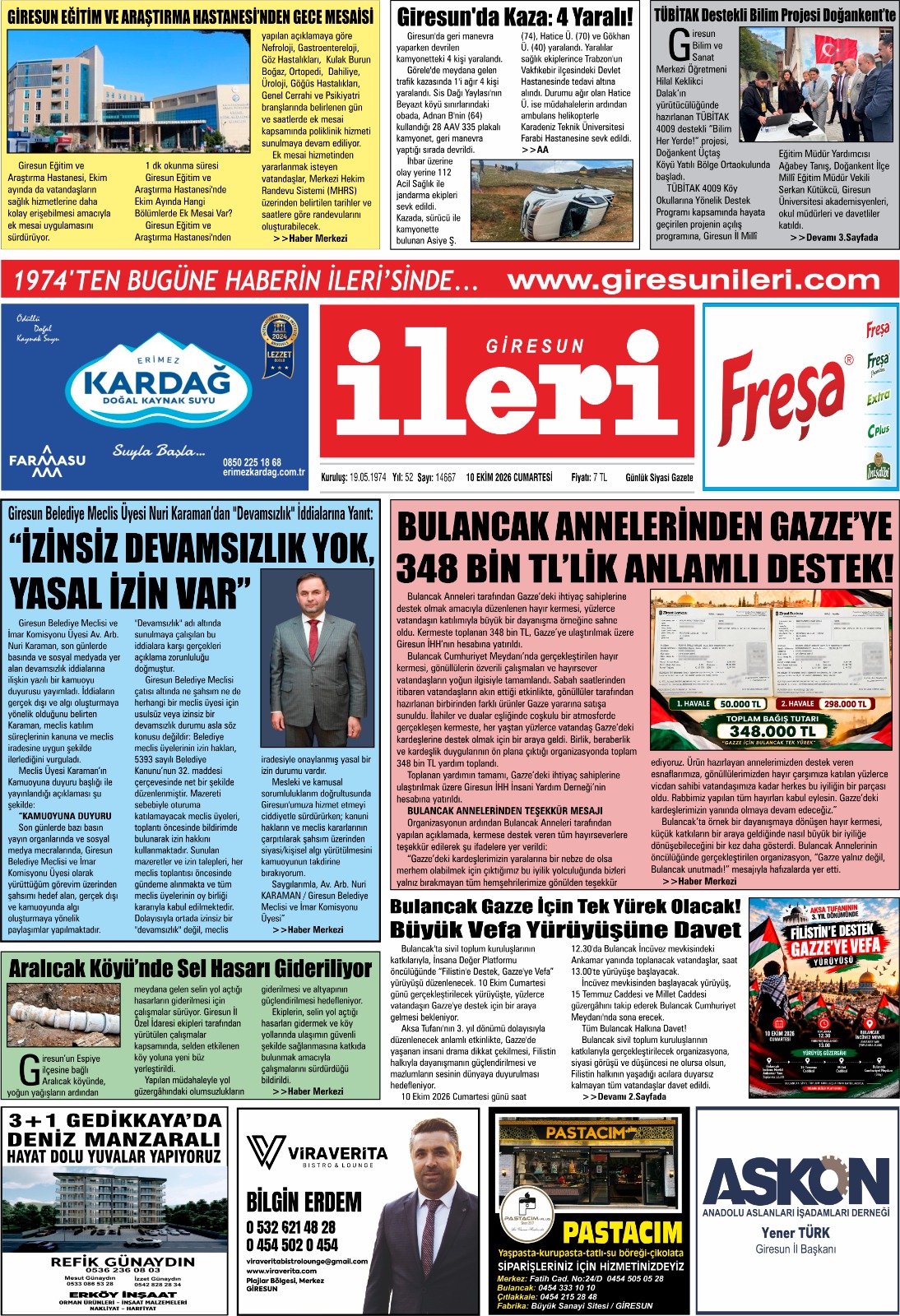 10 Ekim 2026
