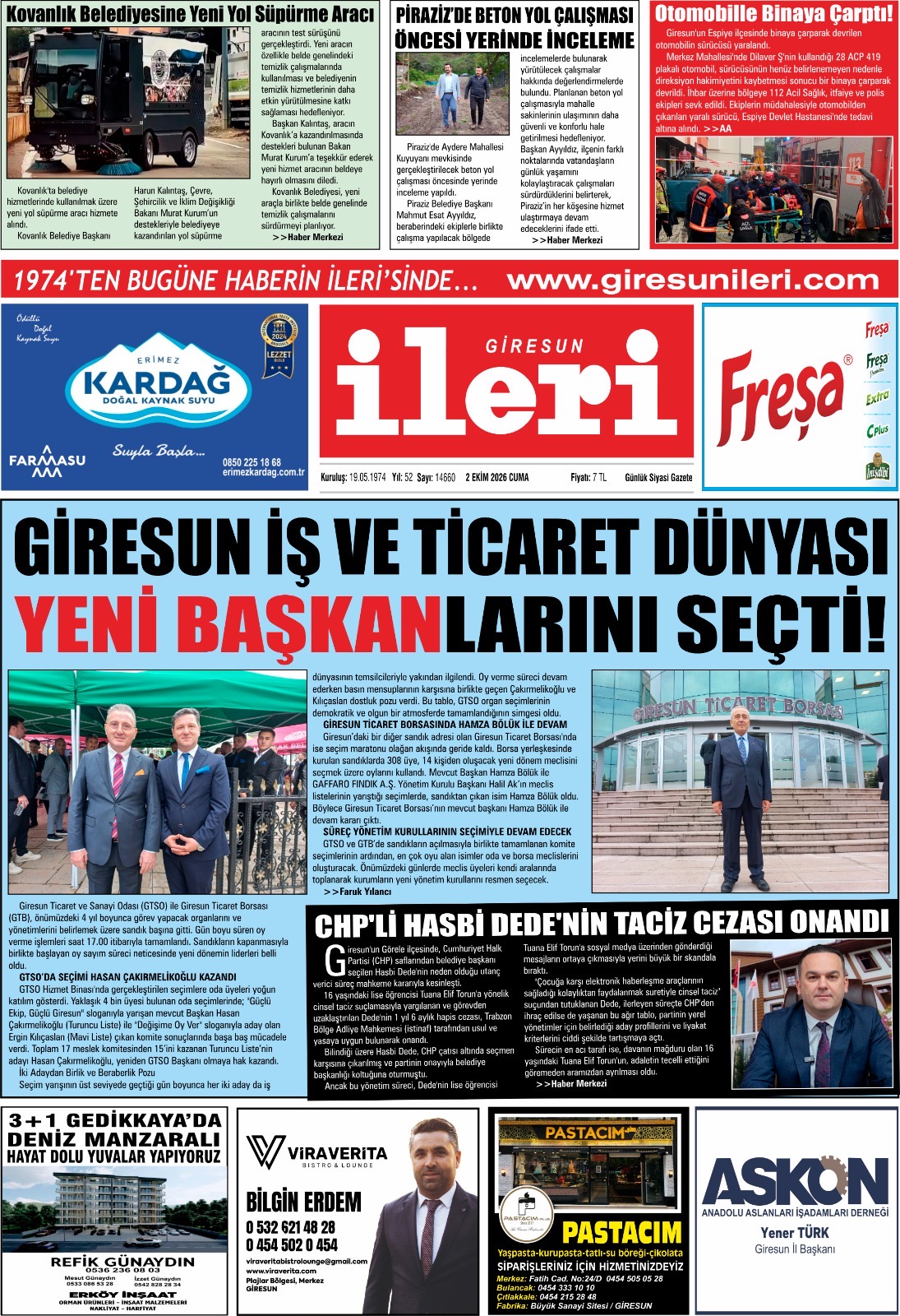 2 Ekim 2026