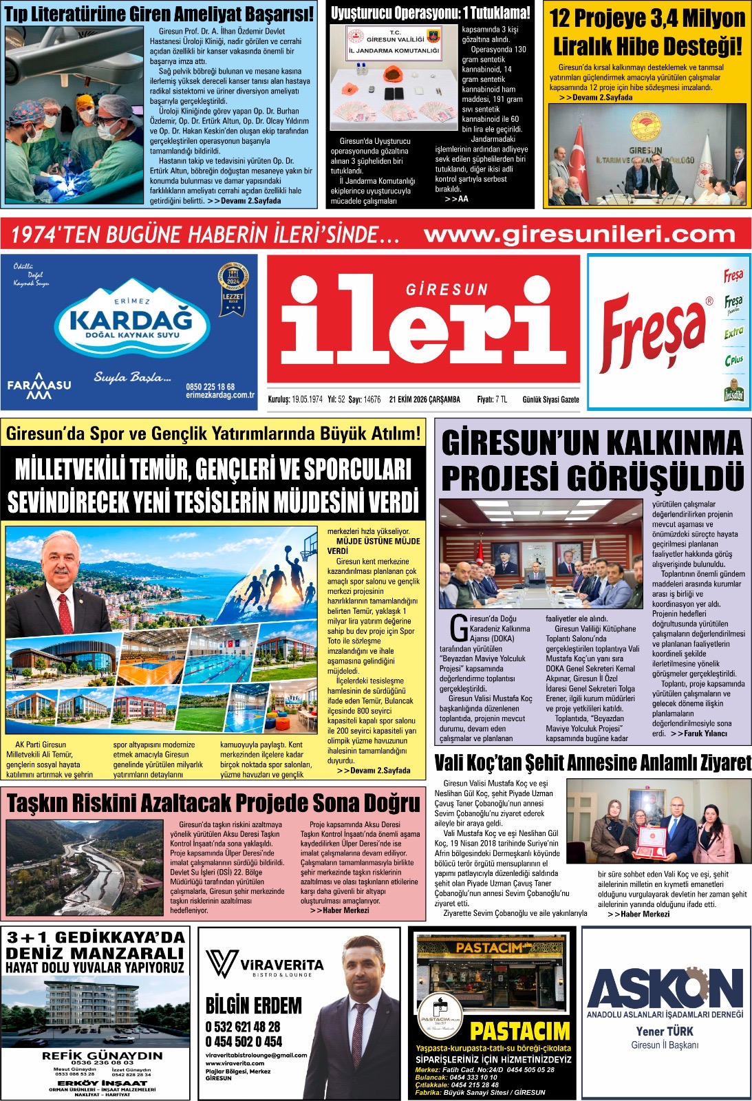 21 Ekim 2026