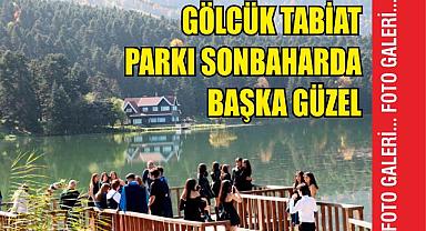 Gölcük Tabiat Parkı sonbaharda başka güzel