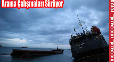 Zonguldak'ta Arama Çalışmaları Sürüyor