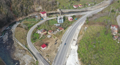 Dereli yolunda ulaşım kısaldı konfor arttı 