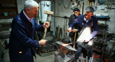 El yapımı bıçak geleneği Giresun’da geleceğe taşınıyor 