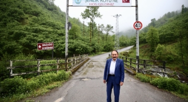 Giresunlu o muhtarın köyüne hizmet sevdası yarım asırdır sürüyor 