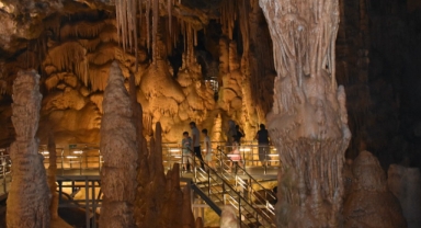 Karaca Mağarası’na ziyaretçi akını (Foto Galeri)