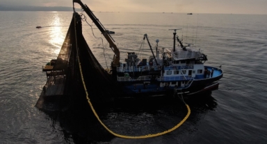 Karadeniz’de balıkçıların zorlu mesaisi  (Foto Galeri)