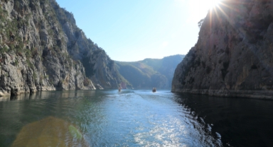 Şahinkaya Kanyonu ziyaretçilerine eşsiz manzaralar sunuyor (Foto Galeri)
