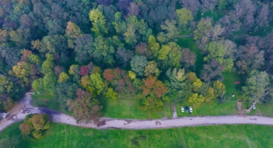 Doğa harikası o park ziyaretçilerini sonbaharın tonları eşliğinde ağırlıyor (Foto Galeri)
