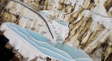Göksu Travertenleri ve Mavigöl yürüyüş yoluyla birbirine bağlanacak (Foto Galeri)
