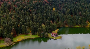 Gölcük Tabiat Parkı'nda mest eden sonbahar görüntüsü (Foto Galeri)  