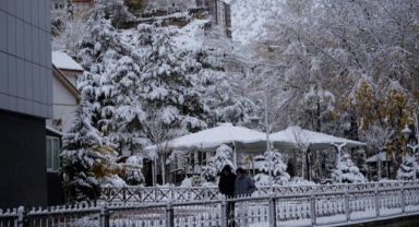 Karadeniz’in o kenti beyaz örtüyle kaplandı (Foto Galeri) 