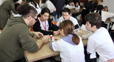 Öğrenciler yenilenebilir enerji üretim yöntemlerini uygulamalı öğreniyor (Foto Galeri) 