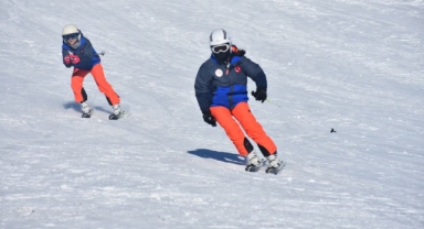 Zigana'da kayak sezonu erken başladı (Foto Galeri) 