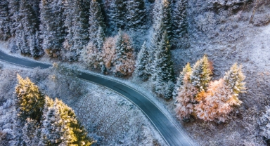 Zigana Dağı'nda iki mevsim bir arada (Foto Galeri)