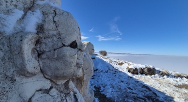 Anadolu'nun en eski yerleşim yerlerinden Hattuşa Antik kenti sisle kaplandı (Foto Galeri)
