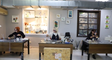Cam işleme sanatı gelecek nesillere aktarılıyor (Foto Galeri)