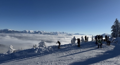 Doğu Karadeniz'in Gözdesi Atabarı Kayak Merkezinde Sezon Başladı (Foto Galeri)