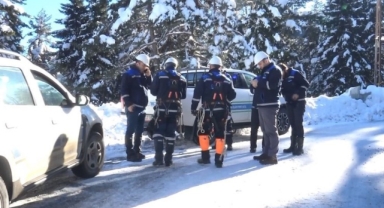 Dron Teknolojisiyle Zorlu Kış Koşullarında Elektrik Arızalarına Anında Müdahale (Foto Galeri)