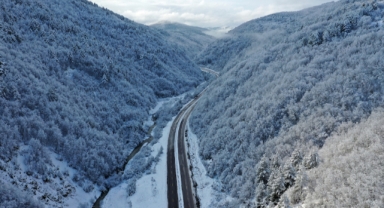 Karadeniz'in Zirvelerinde Kar Manzarası (Foto Galeri)