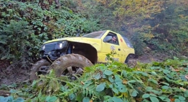 Off-Road tutkunlarından aksiyon dolu orman gezisi (Foto Galeri)