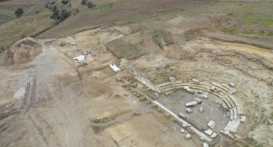 Pompeiopolis Antik Kenti'ndeki Tiyatro ve Odeon Kazıları Sona Erdi (Foto Galeri) 