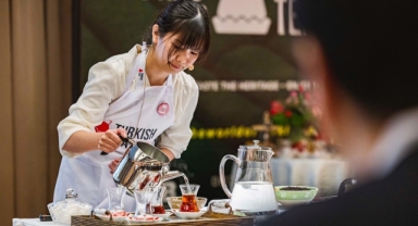 Türk Çayı Japonya'da Tanıtılıyor: Rizeli Ustalar Çay Demlemenin Püf Noktalarını Öğretti (Foto Galeri) 