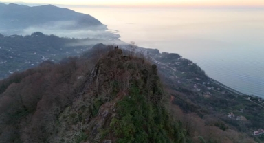 Artvin'deki tarihi Ciha Kalesi'nde arkeolojik kazılar sürüyor (Foto Galeri)