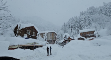 Ayder Yaylası ve Kaçkar Dağları beyaza büründü (Foto Galeri) 