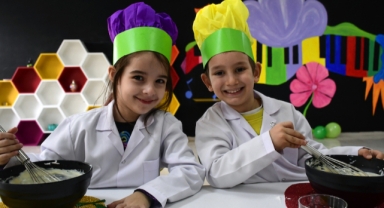Çocuk Üniversitesi mutfak atölyesi, çocukların çok yönlü gelişimine katkı sağlıyor (Foto Galeri) 
