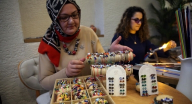 Gündelik yaşamın stresinden sanatla uzaklaşıyorlar (Foto Galeri) 