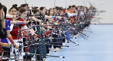 Okçulukta 2025 Salon Federasyon Kupası, Samsun'da devam ediyor (Foto Galeri)