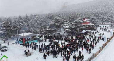 Ordu’da düzenlenen kış festivali, renkli görüntülere sahne oldu (Foto Galeri)