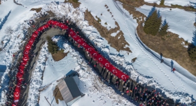 Sis Dağı'nda Sarıkamış Şehitleri Anma Yürüyüşü yapıldı (Foto Galeri)