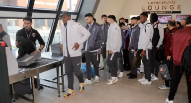 Trabzonspor kafilesi Kayseri'ye gitti (Foto Galeri)