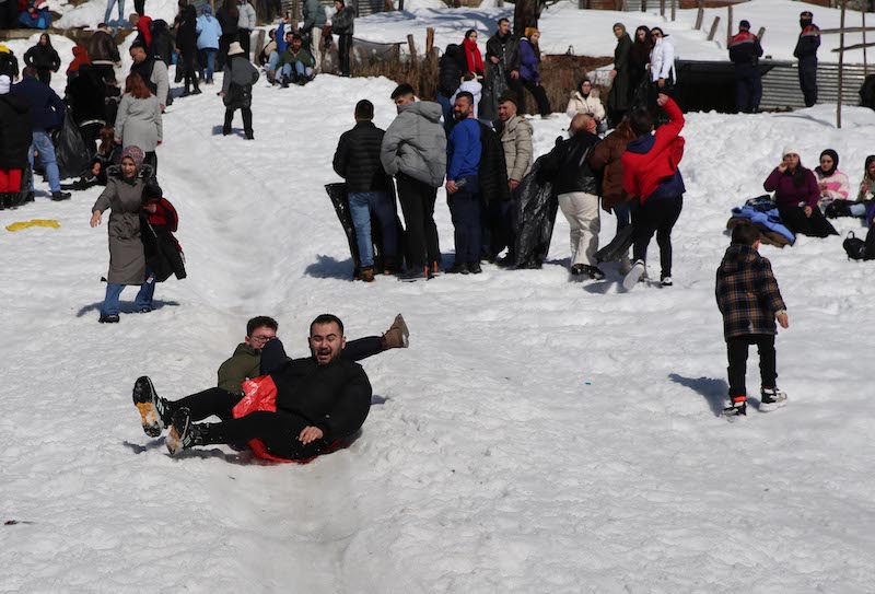 Rize'de ’17. Çamlıhemşin Kardan Adam Kış Festivali’ sona erdi (Foto Galeri)