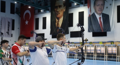 Avrupa Salon Okçuluk Şampiyonası'nda resmi antrenmanlar yapıldı (Foto Galeri) 