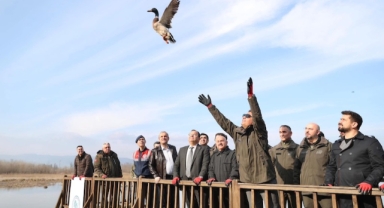 Batı Karadeniz'in kuş cenneti Efteni Gölü'nde ‘Dünya Sulak Alanlar Günü’ etkinliği düzenlendi (Foto Galeri)