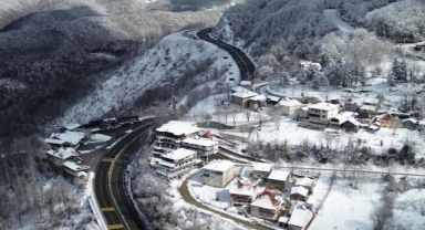 Bolu Dağı'nda kartpostallık kar manzarası (Foto Galeri)