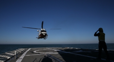 ‘Mavi Vatan’ın havadaki gözü Sahil Güvenlik helikopterleri (Foto Galeri)