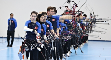 Okçuluk Salon Milli Takım Kampı Samsun'da başladı (Foto Galeri)