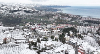 Trabzon'da kar yağışı (Foto Galeri) 