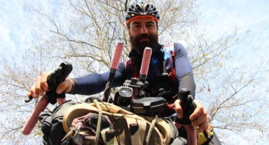 Çocukluk hayali için bisikleti ile Nepal'e gidecek (Foto Galeri) 