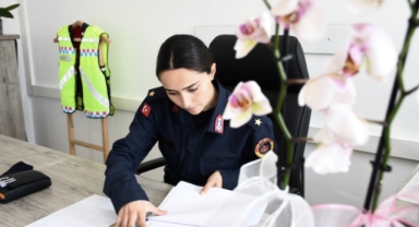 Kadın jandarmalar huzur ve güvenlik için görev başında (Foto Galeri)