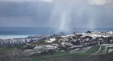 Samsun'daki Kocadağ Yaylası'nda ilkbahar ve kış renkleri hakim oldu (Foto Galeri) 