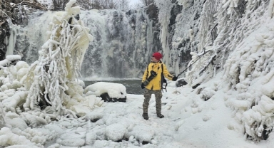 Tokat'ta Sibirya'yı andıran manzara (Foto Galeri)