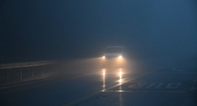 Bolu Dağı'nda sağanak ve sis etkili oldu (Foto Galeri)