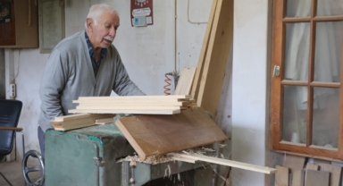 Rizeli marangoz antika tutkusunu atölyesinde yaşatıyor (Foto Galeri) 