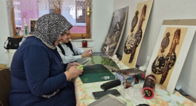 Rölyef, ev hanımlarının ve emeklilerin yeni tutkusu oldu (Foto Galeri)